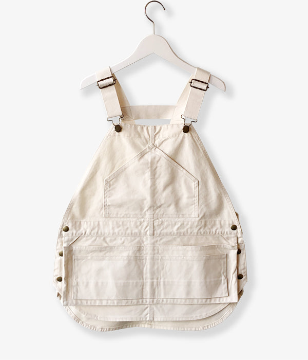 PHEENY/COTTON DUCK PAINTER APRON(IVORY)