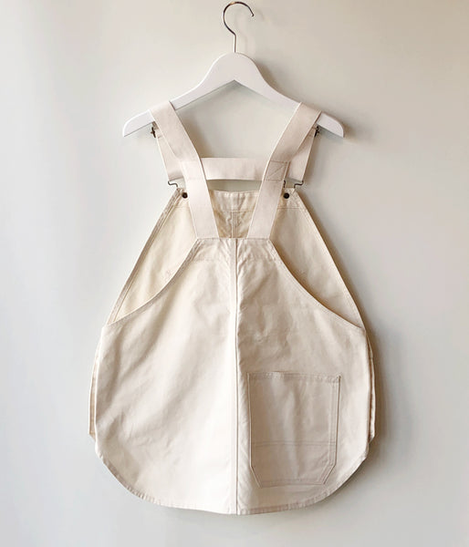 PHEENY/COTTON DUCK PAINTER APRON(IVORY)