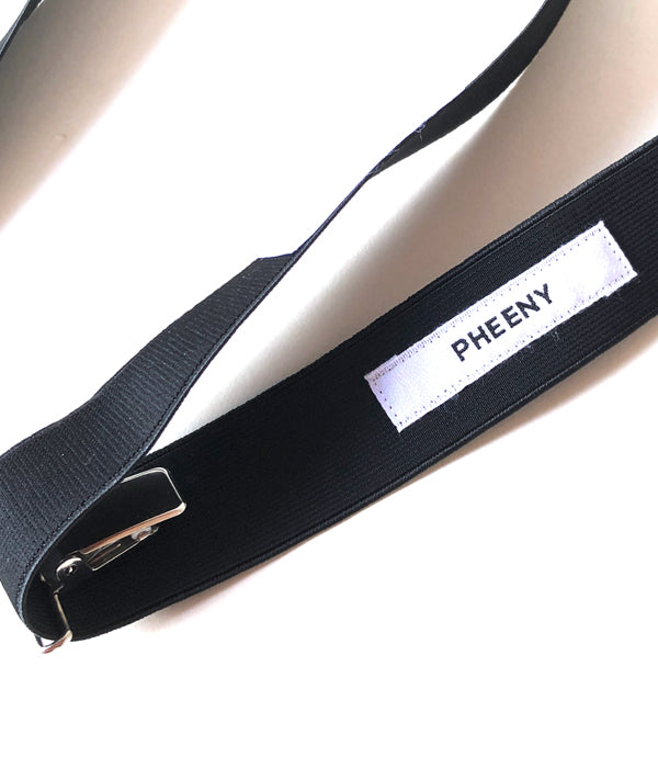 PHEENY/SUSPENDER(BLACK)