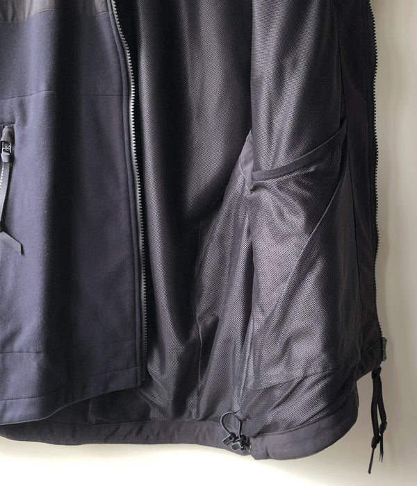 PHEENY/POLARTEC FLEECE COCOON VEST(BLACK)