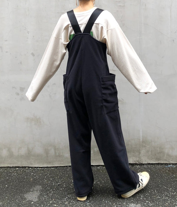 PHEENY/POLARTEC FLEECE OVERALLS(BLACK)