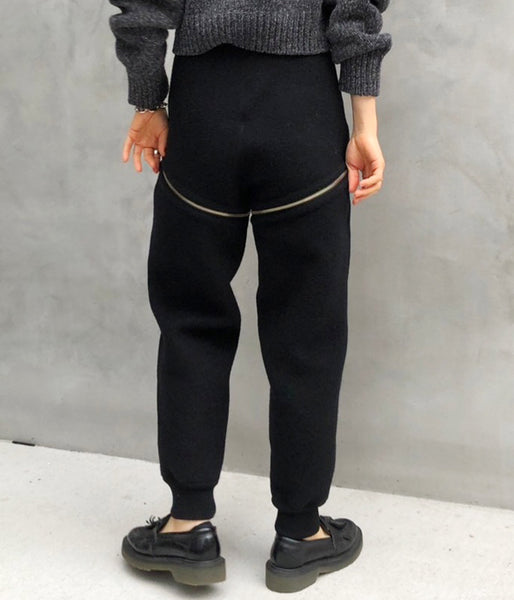 FUMIKA_UCHIDA/FULLING W-FACE TRACK PANTS(BLACK)