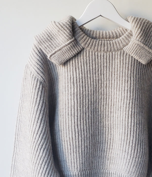 FUMIKA_UCHIDA/HOODED PULL OVER(TOPGREY)