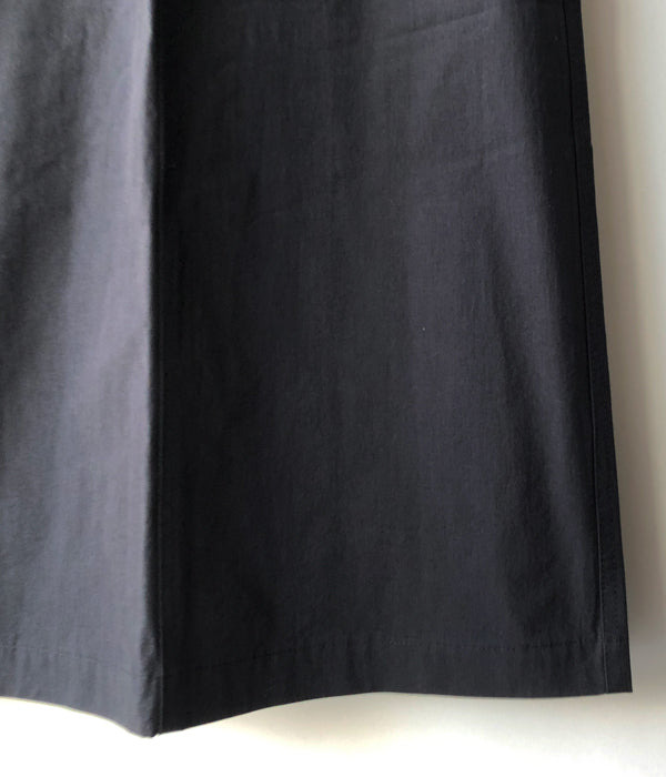 PHEENY/COTTON NYLON DUMP MILITARY SKIRT(BLACK)