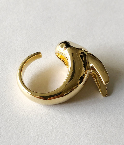 R.ALAGAN/MOONRABBIT RING(GOLD)