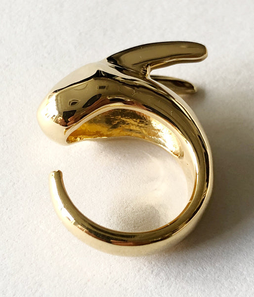R.ALAGAN/MOONRABBIT RING(GOLD)