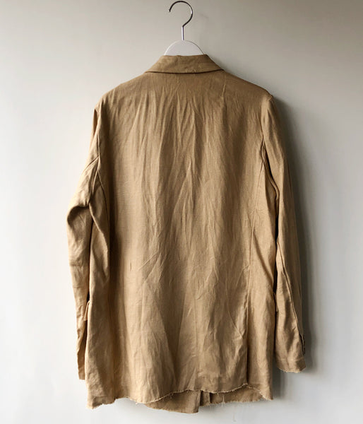 nowos/LINEN JACKET(BEIGE)