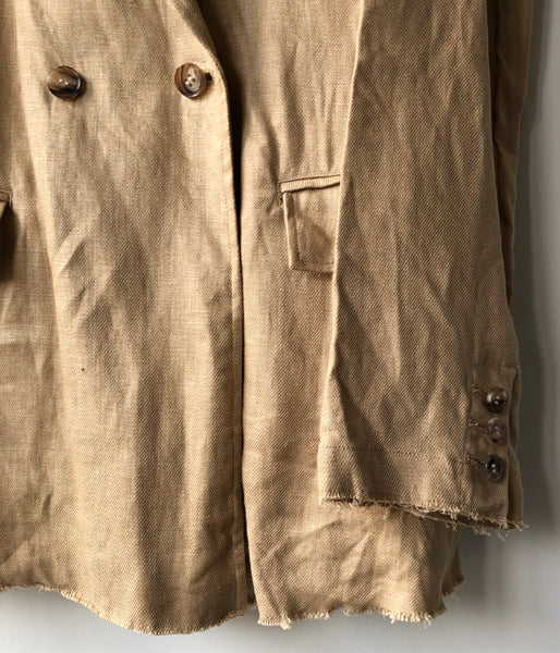 nowos/LINEN JACKET(BEIGE)