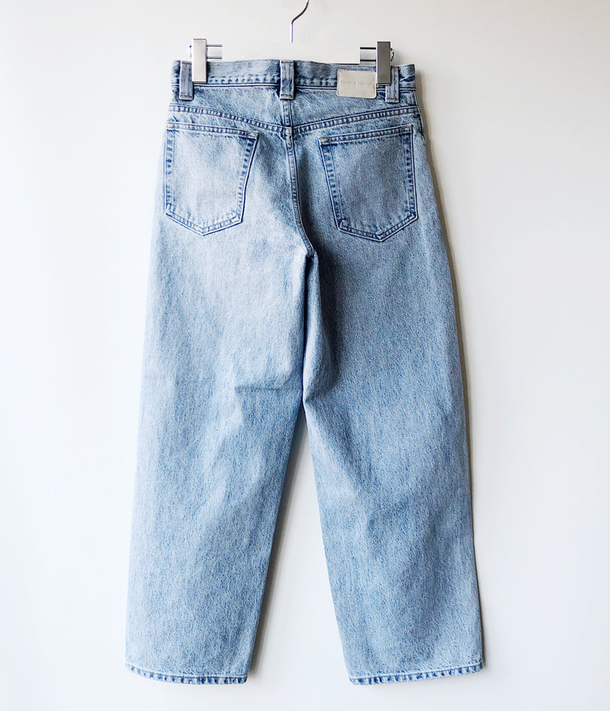 FUMIKA_UCHIDA/DENIM WIDE TAPERED PANTS(LIGHT)